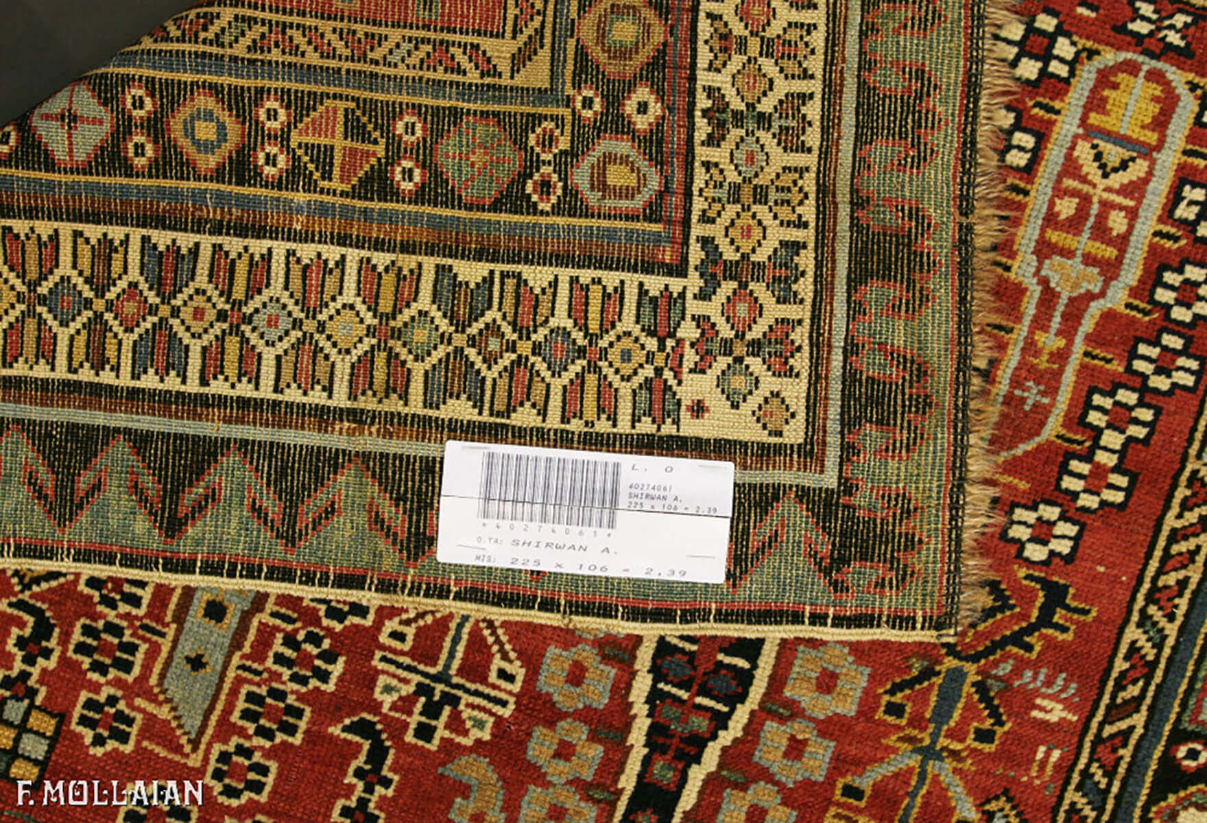 Antique Caucasian Runner Shirvan n°:40274061